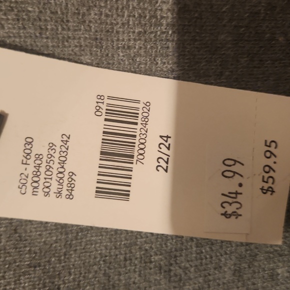 Gray Heart Pattern Sweater - Picture 2 of 4